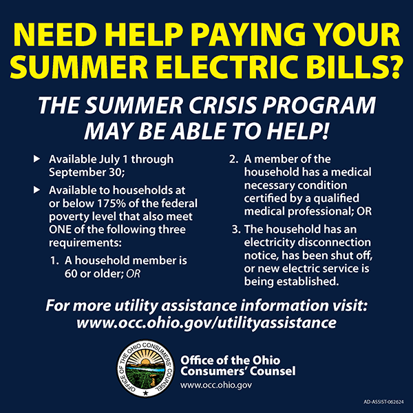 OCC Summer Crisis Ad